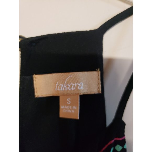 NWT Takara Sleeveless Boho Dress Size S - Picture 2 of 6
